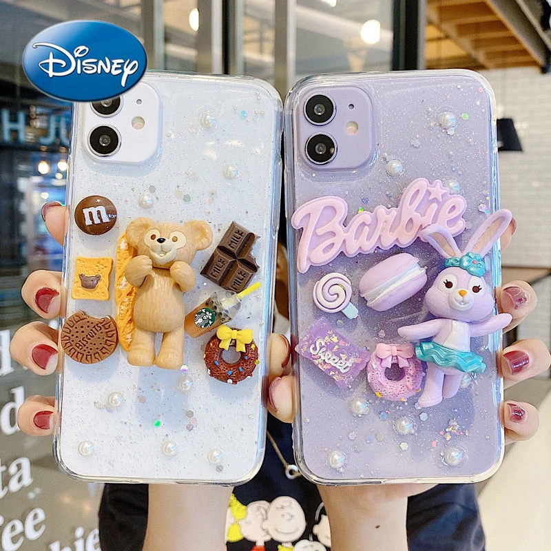 Disney Phone Case For Iphone 6s 7 8p X Xr Xs Xsmax 11 12pro 12mini Stellalou Case Cover Mouse Pads Aliexpress