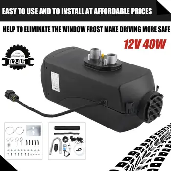 

(From Spain) 5000W 12V Air Heater Planar Air Parking Heater With Remote Control For Cars Auto Trucks Motor Home Boat Bus