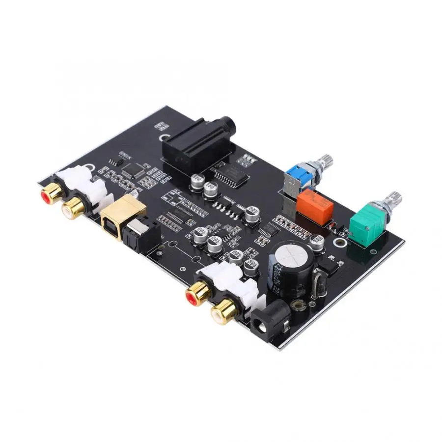 DC12V PCM5100 ЦАП волоконно-оптический USB усилитель громкости звука управляющий декодер доска Поддержка 96 кГц USB Поддержка 48K