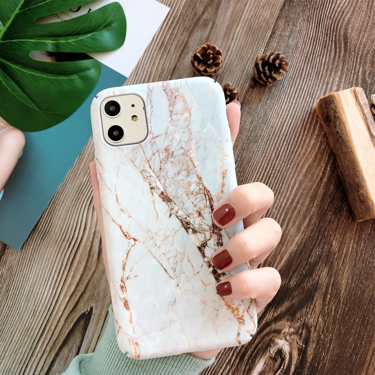 LISCN PC мраморный чехол для телефона для iPhone XR 6 6splus 11 11Pro Max 7Plus 8Plus Xs Max 7 8 X Xs PC защита от падения Чехол Для Телефона