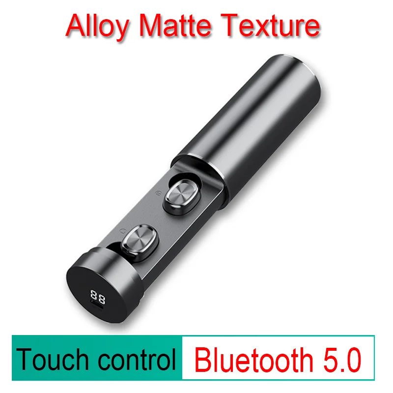 B9 TWS Bluetooth наушники 5 0 беспроводные 8D HIFI спортивные сенсорное управление Авто