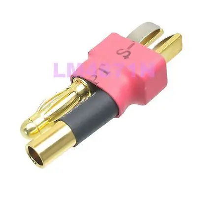 DHL/EMS 50 лотов нет Соединительный кабель адаптер HXT 4 мм штекер T-Plug Мужской(стиль Дина) Turnigy-d2