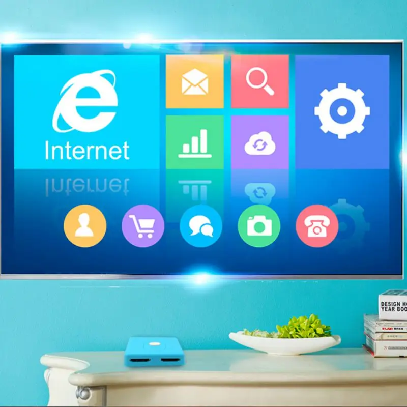 Для переключателя для HDMI Bi-Direction 1x2/2x1 2 порта Plug-and-play 4K Аудио-Видео сплиттер Switcher