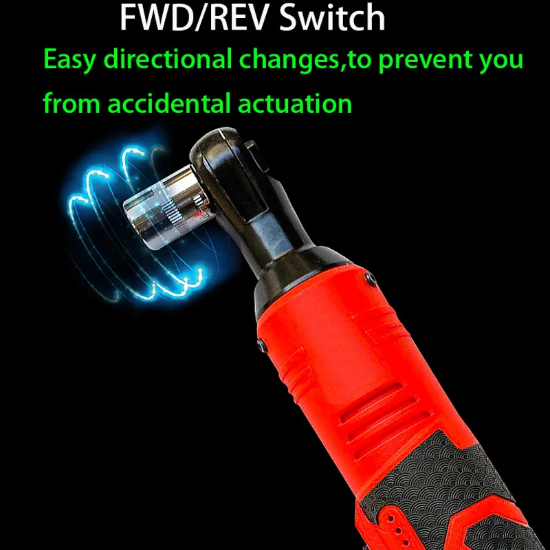 Electric Ratchet Wrench Socket Set Quick Release Spanner Wrench Rechargeable Wireless Scaffolding Power Tools Chave Catraca