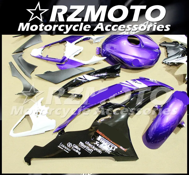 ABS мотоцикл обтекатель комплект для YAMAHA YZF R6 2008- год кузов литьевая форма Магазин № 1750