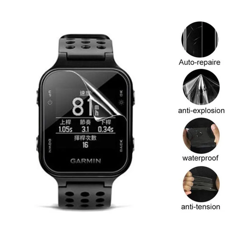 3Pcs Protezione Morbida E Trasparente Per Pellicola Protettiva Per Garmin Approach S20 Gps Watch Golf Smartwatch Protezione Della Copertura Della Prot