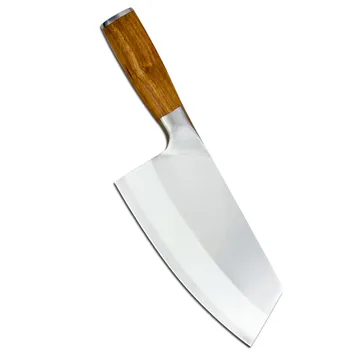 

Chinese Kitchen Knife Cutter Serbian Chef Knife Full Tang Butcher Slicer Santoku Cleaver Cutter Slicing Filleting Steak Knife