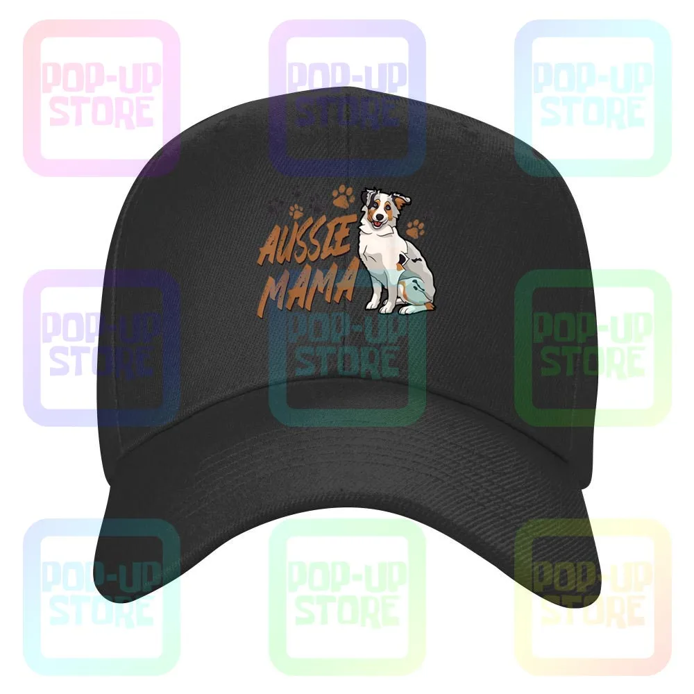 Aussie Mama Australian Shepherd Dog Mom Caps Baseball Cap Baseball