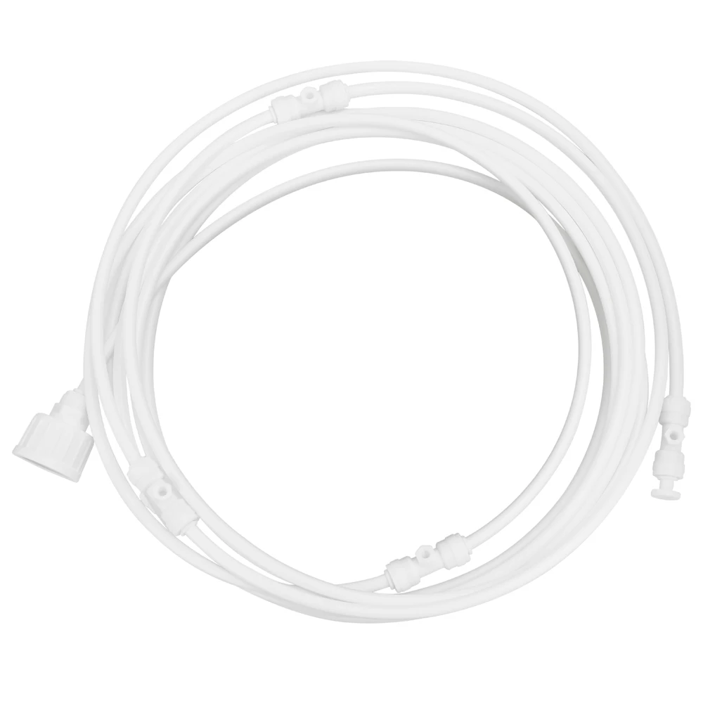 White Line 12M Наружная система Mister Line 9 M/12 M/15 M/18 M Туманная система охлаждения комплект для теплицы орошения патио - Цвет: White Line 12M