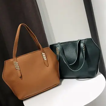 

4Pcs/Set Women's Lady Leather Handbag Shoulder Tote Purse Satchel Messenger Bags