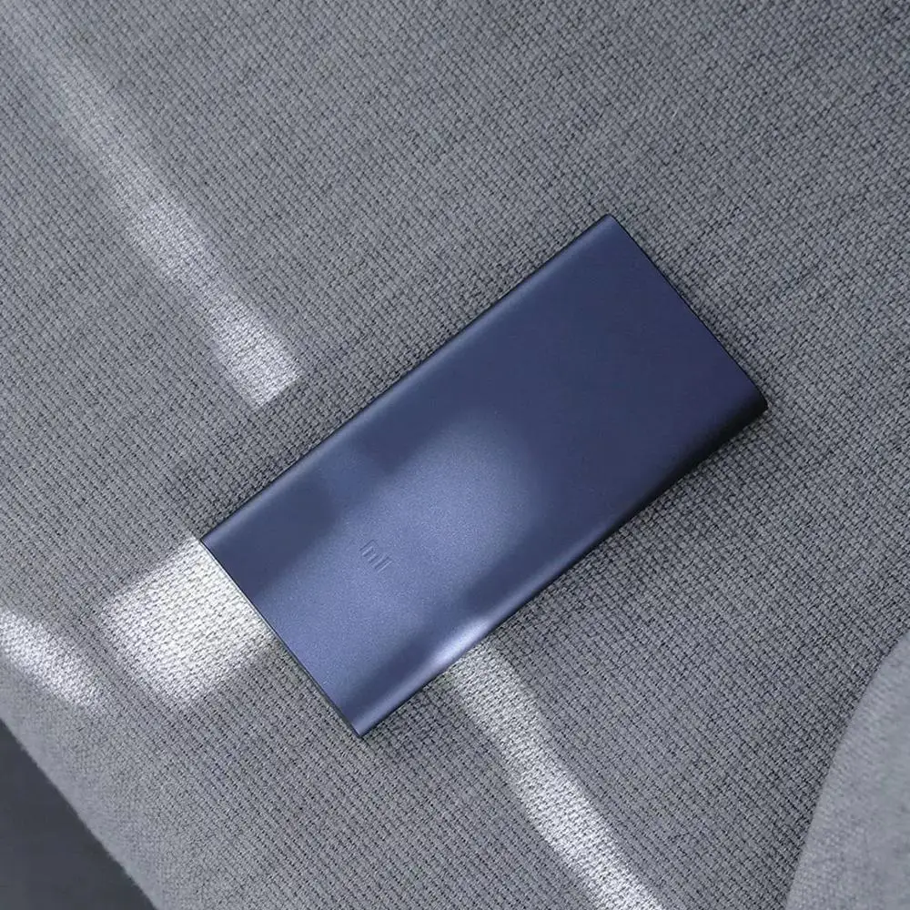 10000 мАч Xiaomi Mi power Bank 2 Внешний аккумулятор 15 Вт Quick Charge power Bank 10000 PLM09ZM с двумя выходами USB для телефона