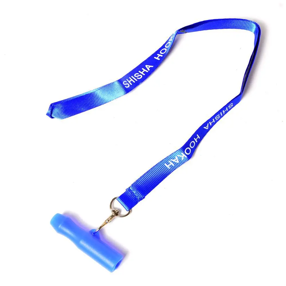 Water smoke fittings hanging rope silicone suction nozzle easy to carry cigarette nozzle