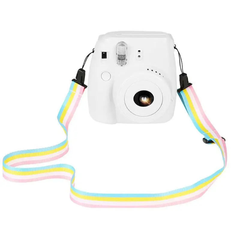 Ремешок на шею, через плечо ремень ремешок для мгновенной печати Polaroid Fujifilm Fuji Film Instax Mini 90 70 50 25 фотоаппаратов моментальной печати 7S 9 8 8 моментальной печати Камера X6HB