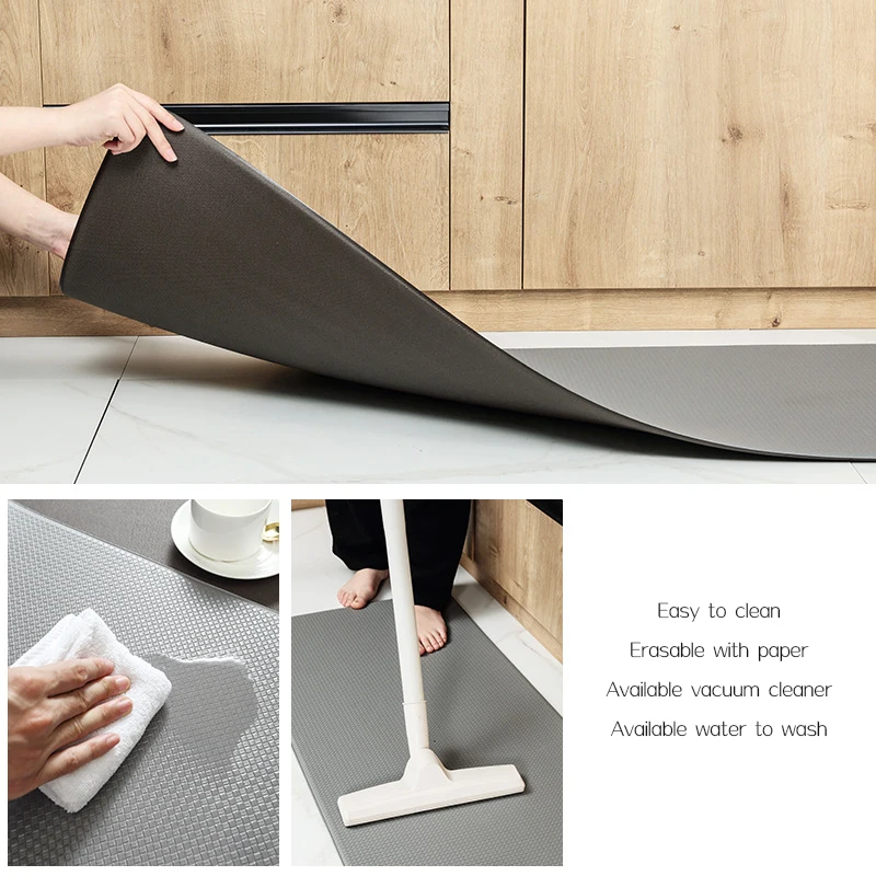 Kitchen Mat [2 PCS] Cushioned Anti-Fatigue Floor Mat, Waterproof