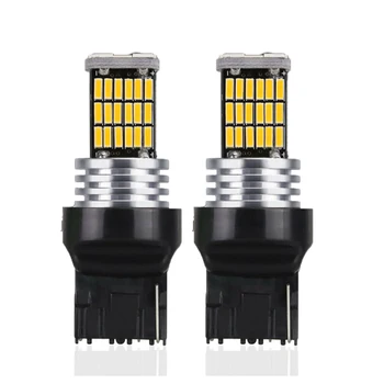 

Lamp LED Lights Bulbs Replacement 2Pcs Amber DC9V-18V Turn signals Set