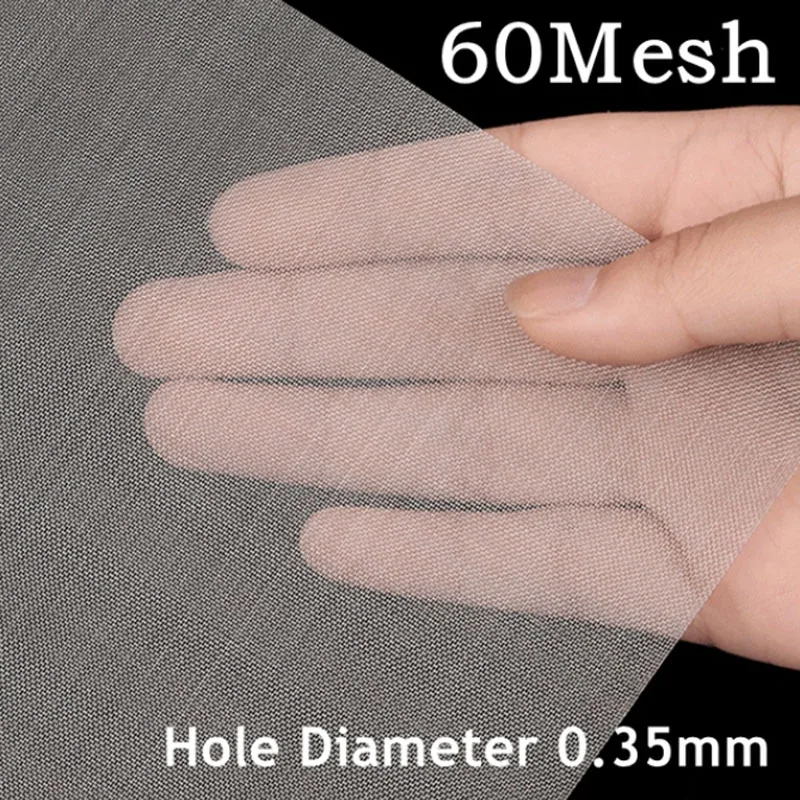 High-Performance Stainless Steel Woven Wire Filter Mesh (30x30cm, 4-400 Mesh)