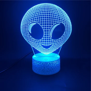 

Bluetooth Base Smile Expression Best Gift for Girls Bright Base Best Selling LED Night Light USB Decorative Festival Present