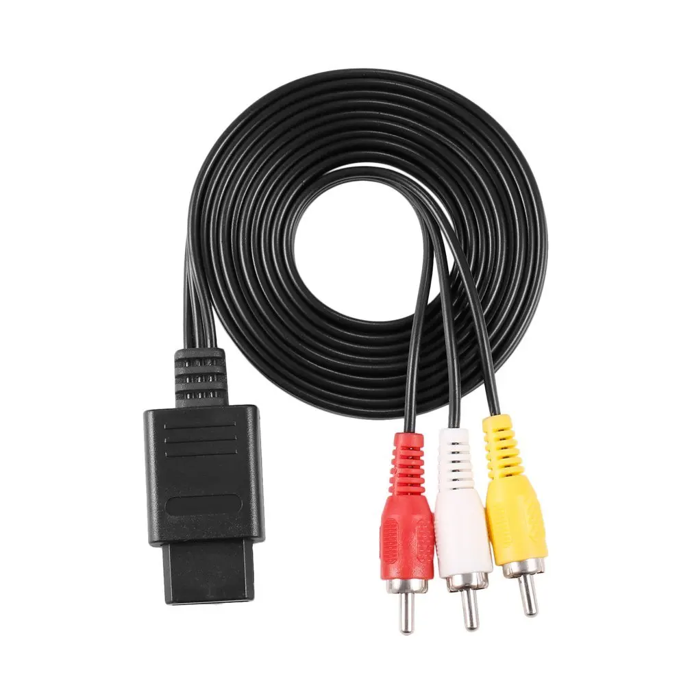 

Drop Shipping 1.6M Audio TV Video Cord AV Cable to RCA for Super Nintendo GameCube N64 SNES