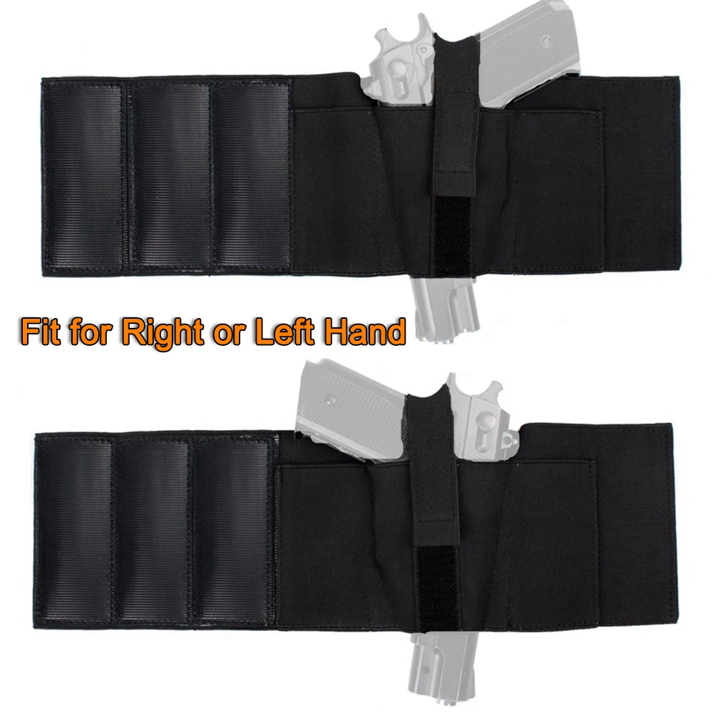 Tactical Ankle Holster for Pistol Concealed Carry Gun Holder Universal Handgun Pouch Elastic Leg Cover Hunting Acsessories pistol holster hunting holster gun holster gun accessories