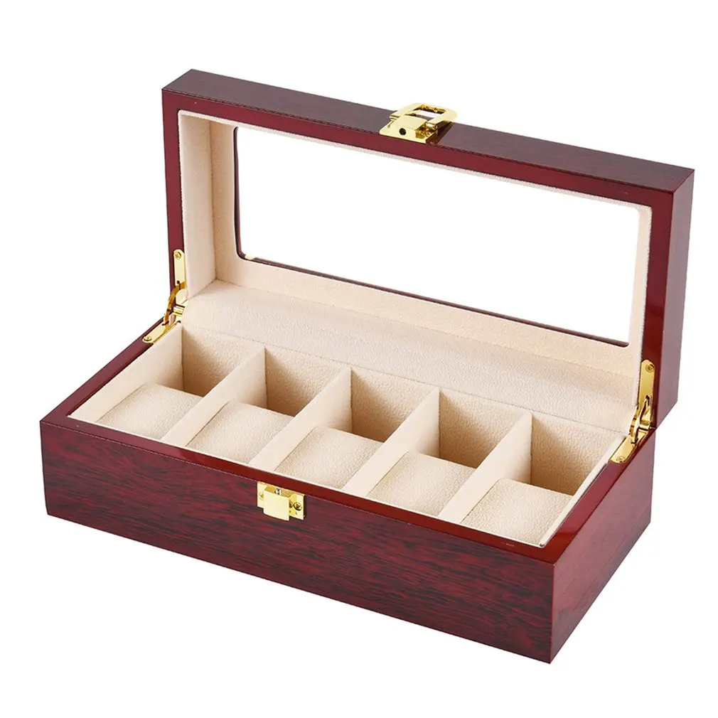 

W65 Jewelry Watch Box Case For YAZOLE Elegant Wrist Watch Present Gift Box Case Display Storage Organizer