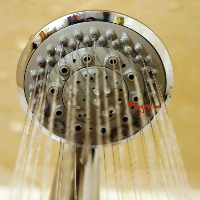Vidric Portable Wholesale Newly High Quality Bathroom 7 Function Round Style Wall Mounted Water Saving Rain Hand Shower Head SH