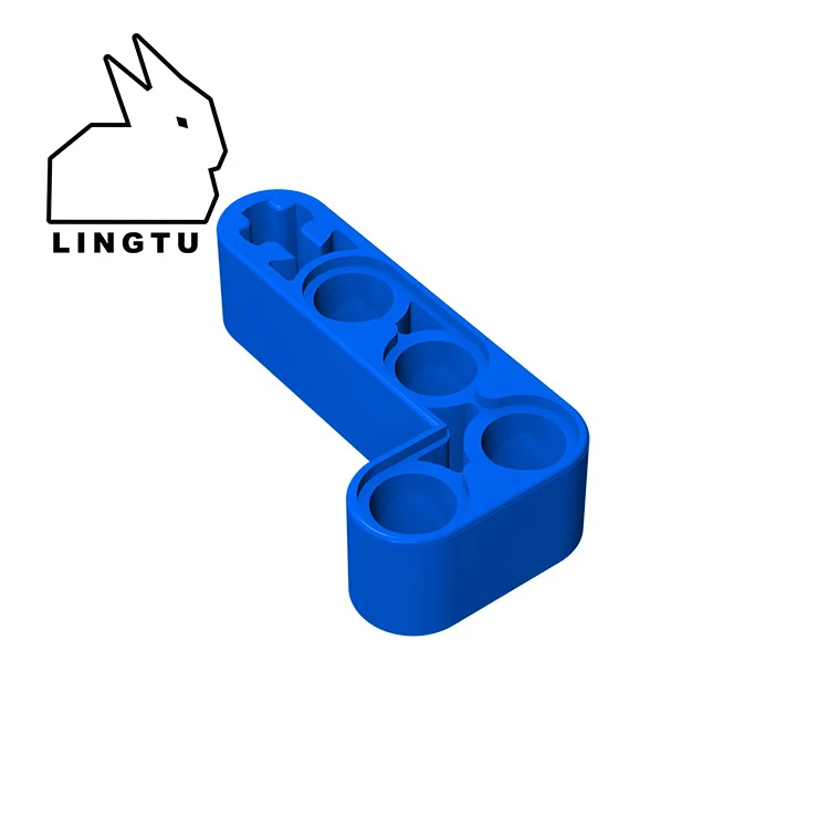23 LINGTU строительный блок для бренда 32140 Liftarm 2x4 Толстый Technic Развивающие детские игрушки Nanoblock - Цвет: 23
