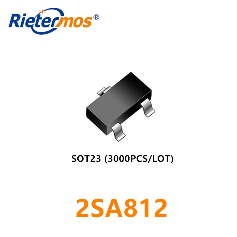 3000 шт. 2SA812 SOT23 M6 PNP 50V100MA сделано в Китае | Электроника