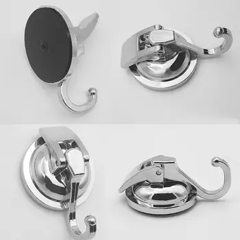 

Heavy Duty Vacuum Suction Cup Kitchen Hooks Bathroom Adhesive Wall Hanger