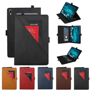 

Premium PU Leather Double Stand Case for HuaWei Mediapad M6 8.4 inch VRD-AL09 VRD-W09 2019 Cover Funda Tablet magnetic Card Slot
