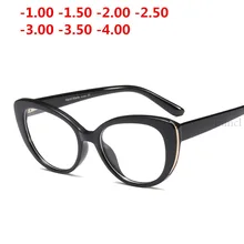 Модная рамка для очков женские готовые оправы для оптических очков и линзы для близоруких очков с коробкой NX