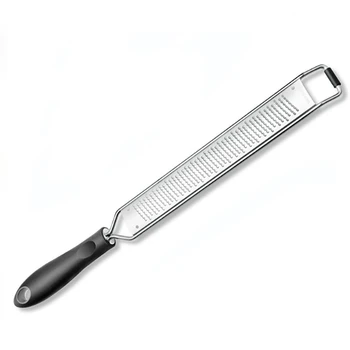 

Lemon Zester & Cheese Grater - Rust-Free Stainless Steel Razor Sharp Blades-Perfect to Zest & Shred Cheese,Citrus Fruits