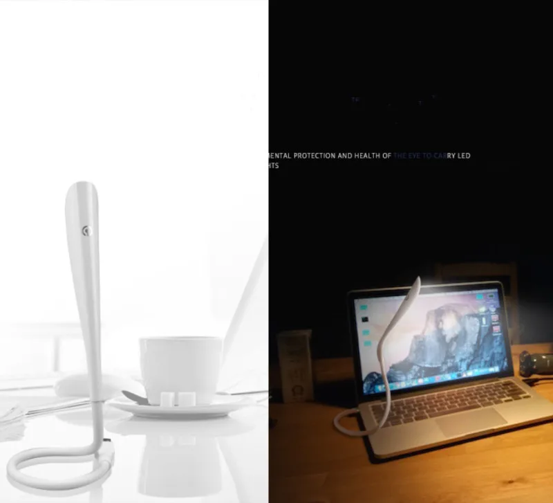 Портативная мини USB светодиодная лампа гибкий светодиодный светильник в виде