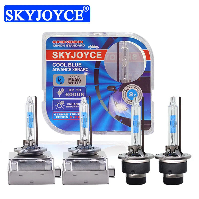 SKYJOYCE 2PCS OEM HID Xenon D1S D2S D3S D4S Car Light Bulb 35W 5500K High Bright White Xenon Headlight D1 D2 D3 D4 Auto Lamps (6)