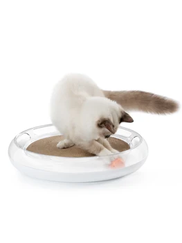 

Cat Toy Scratch Scratcher Cardboard Bed Interactive Tunnel Kittens Kennel Indoor Jouet Chat Gatos Round Interesting Toys QOO50MW