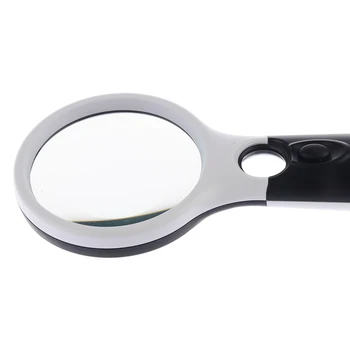 

3 pieces Handheld 3X 45X Magnifier Magnifying Glass Jewelry Loupe