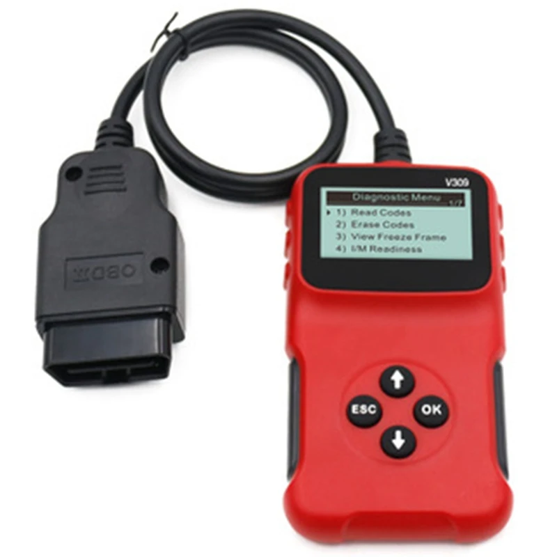 Автомобильный диагностический сканер V309 OBD2 OBDII автомобильный инструмент для