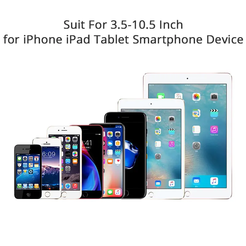 Гибкий держатель планшета iPad 2/3/4 Air iPad мини iPad Pro 3,5-10,5 дюймов планшет мобильный телефон Подставка Кронштейн для столешницы для iPhone X MAX X