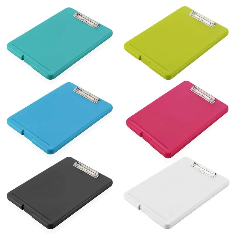 

A4 Plastic Storage Clipboard File Box Case Document File Folder Clipboard Office