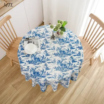 

MTL table cloth table cover table linen printed table cloths table cloth rectangular round table cover tablecloth round