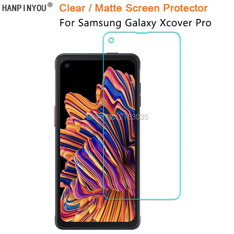 Прозрачная глянцевая/Антибликовая матовая защитная пленка для Samsung Galaxy Xcover Pro G715F