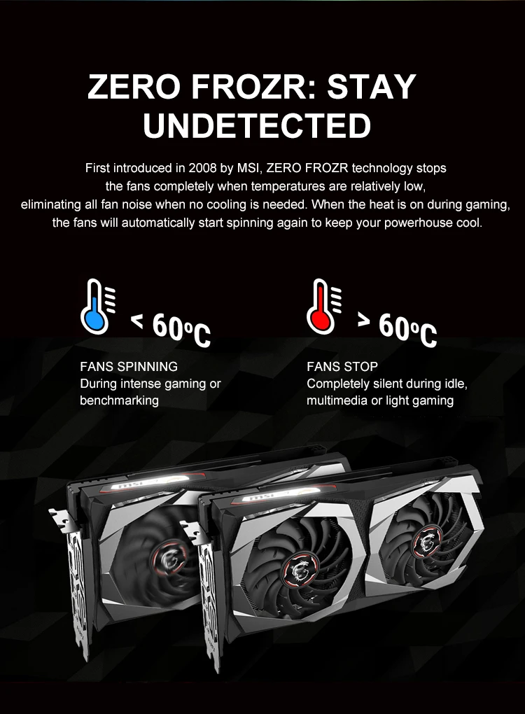 1650 1650ti 2060s 2080ti ddr5 4gb placa gráfica