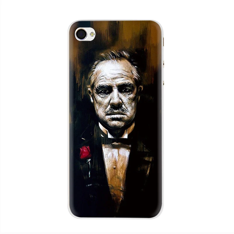 H1 Жесткий чехол для телефона Godfather Don Corleone для iPhone 5 5S 5C SE 6 6s 7 8 Plus X XR XS 11 pro Max - Цвет: H1