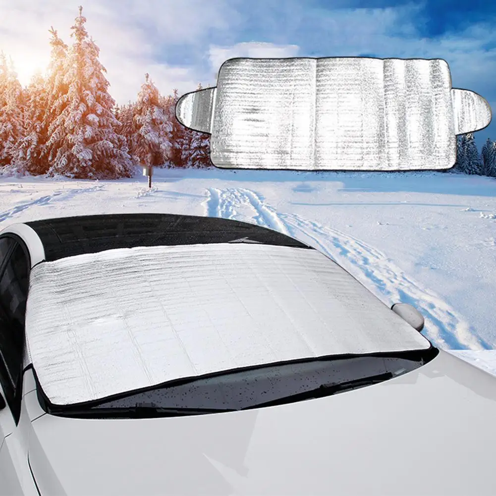 

Windshield Winter Sun Shade Ice Snow Shield Window Film Block Protector Visor Anti-frost Dust UV Front Folding Cover Windscreen