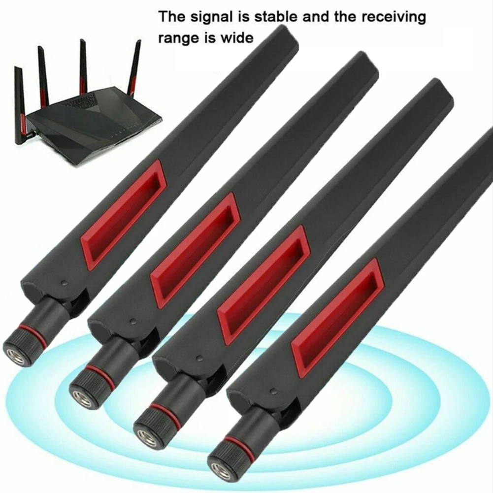 4 шт. AC88U ASUS 8Dbi антенна для Wi-Fi маршрутизатора RT-AC68U EX6200 AC15 AC3200 AC66U | Электроника
