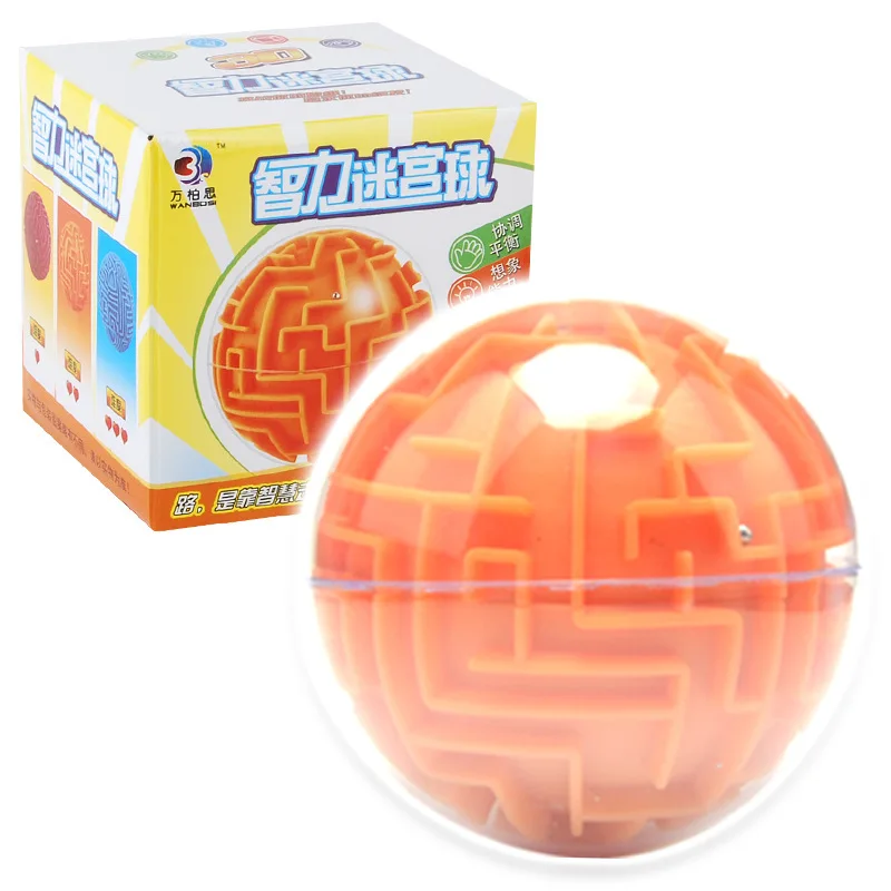 

Intelligence Medium Size Difficulty Chinese Portable Magic Wisdom Ball Intellect Ball Fantasy 3D Perplexus UFO CHILDREN'S Toy