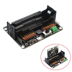 Carte d'extension pour MICROBIT Python, adaptateur pour voiture intelligente, Robot de programmation, bricolage 