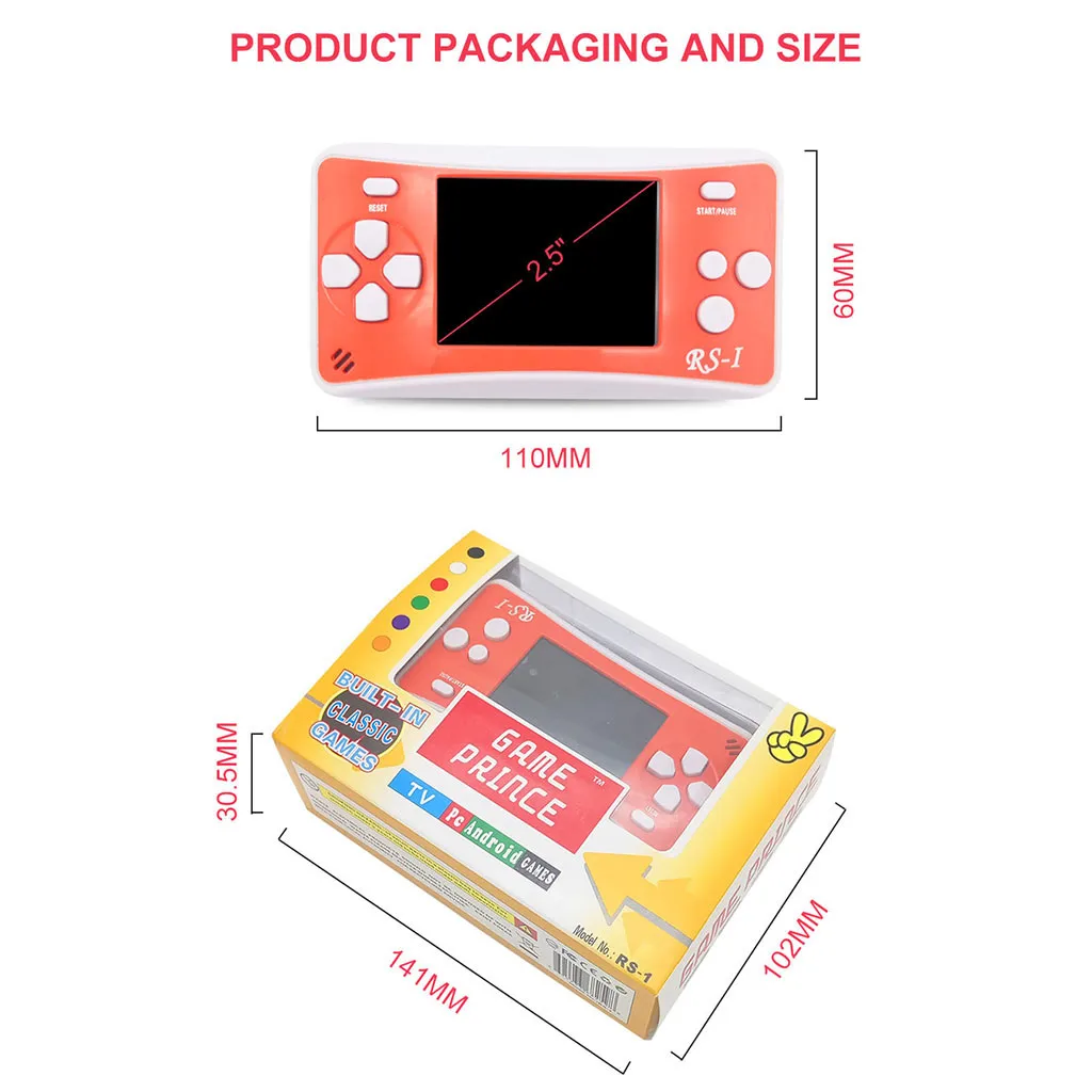 Portable Handheld Mini Video Console Children Gift 152 Classic Game
