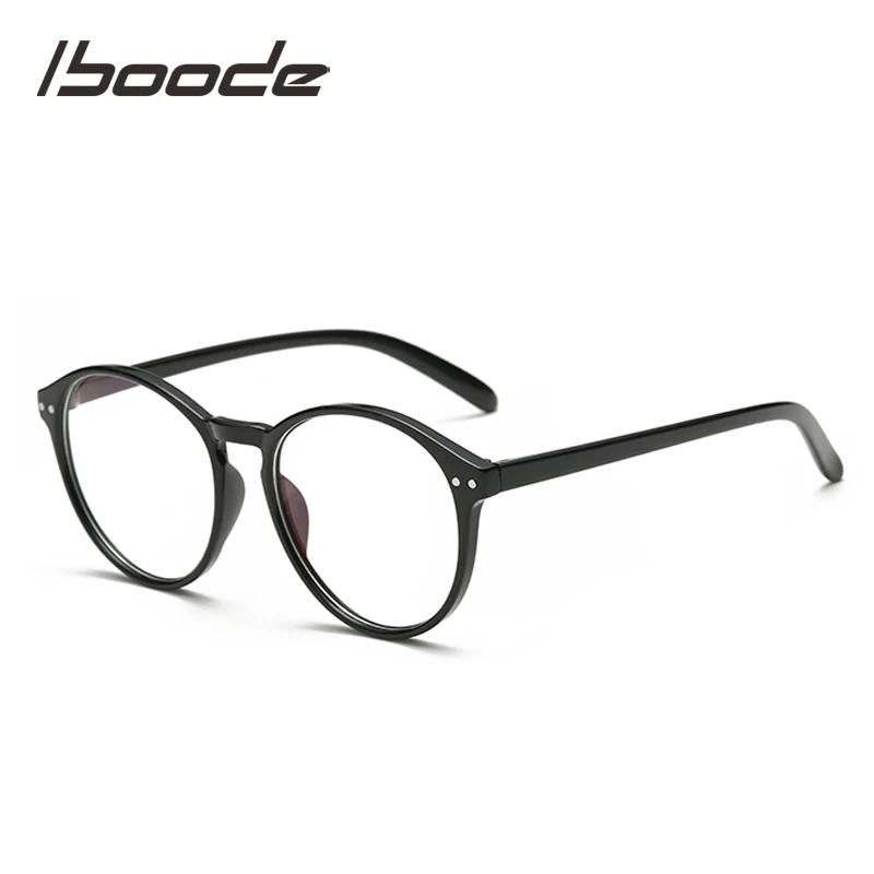 

iboode Men Reading Glasses Retro Round Frame Presbyopia Eyeglasses 1.0 1.5 2.0 2.5 3.0 3.5 4.0 Diopters Glasses Red Blue Black