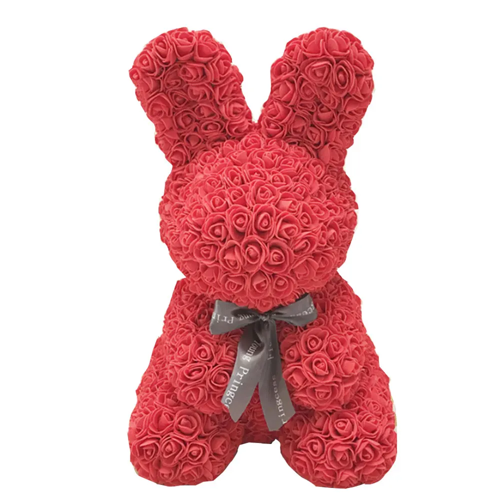 

Rabbit Dolls Artificial Rose Love Lovely Rose Rabbit PE Gift Simulated Romantic