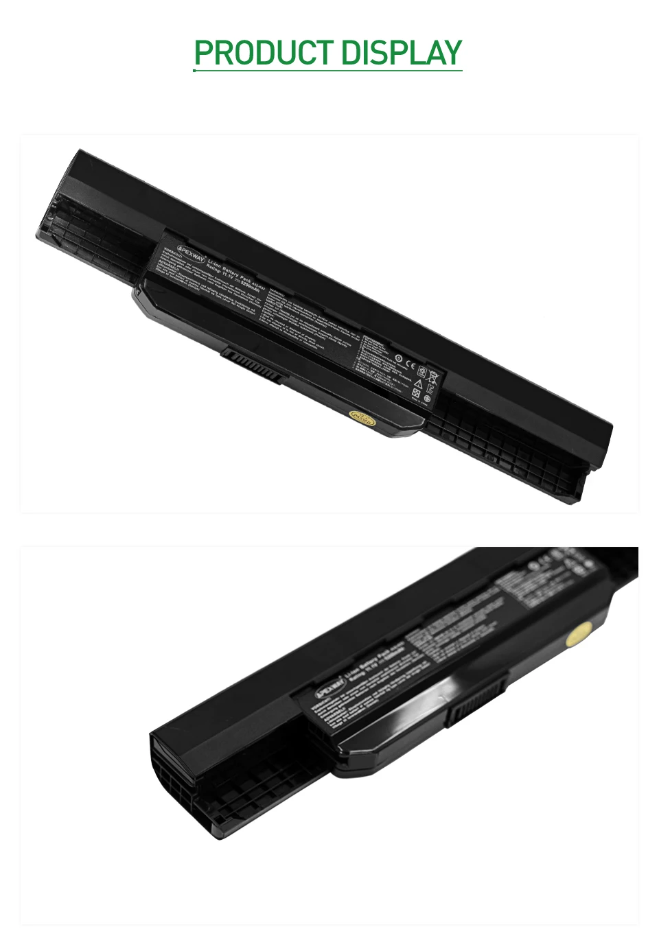 Apexway 6cell ноутбук батарея A32-K53 для ASUS a32 k53 K53SV K53 K53B K53BY K53E K53F K53J K53S K53SD K53SJ x54h k53t